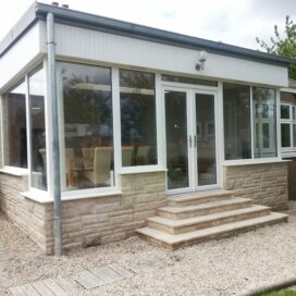 A1 Group - Fully Glassed Kitchen and Dining Extension – Barnton Edinburgh